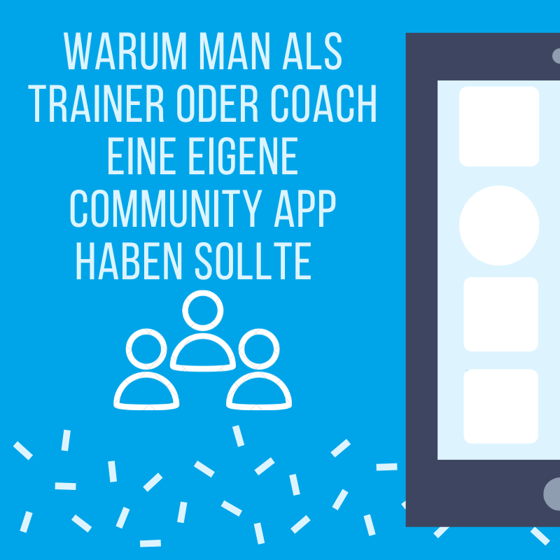 Community App für Trainer und Coaches